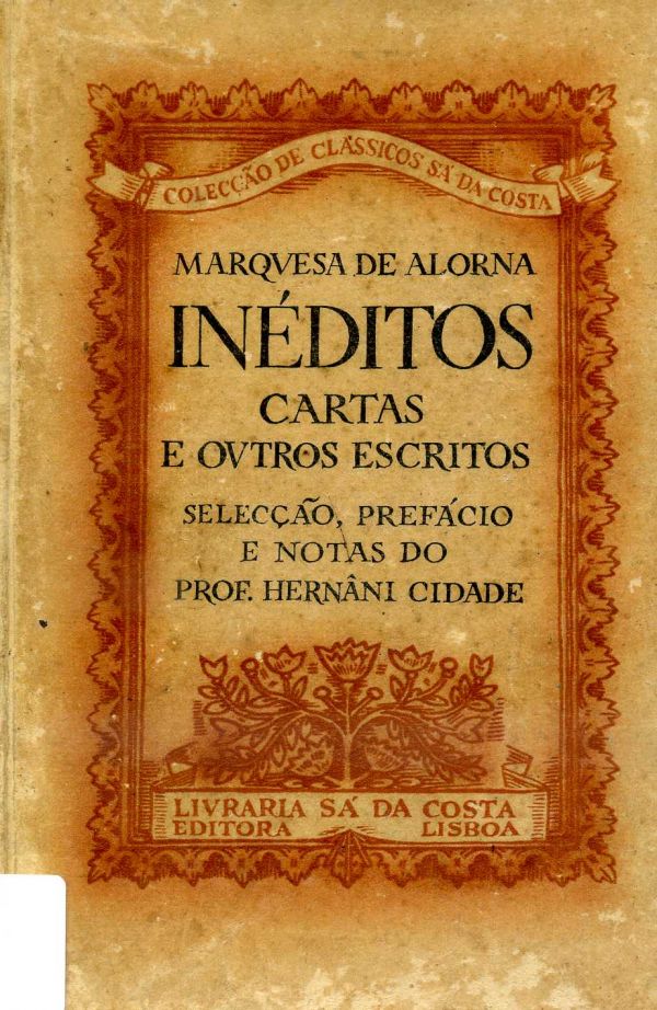 Inéditos, cartas e outros escritos